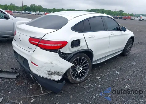 2018 Mercedes-Benz Glc 300 Coupe 4Matic z USA, uszkodzony, nr VIN WDC0J4KBXJF390360